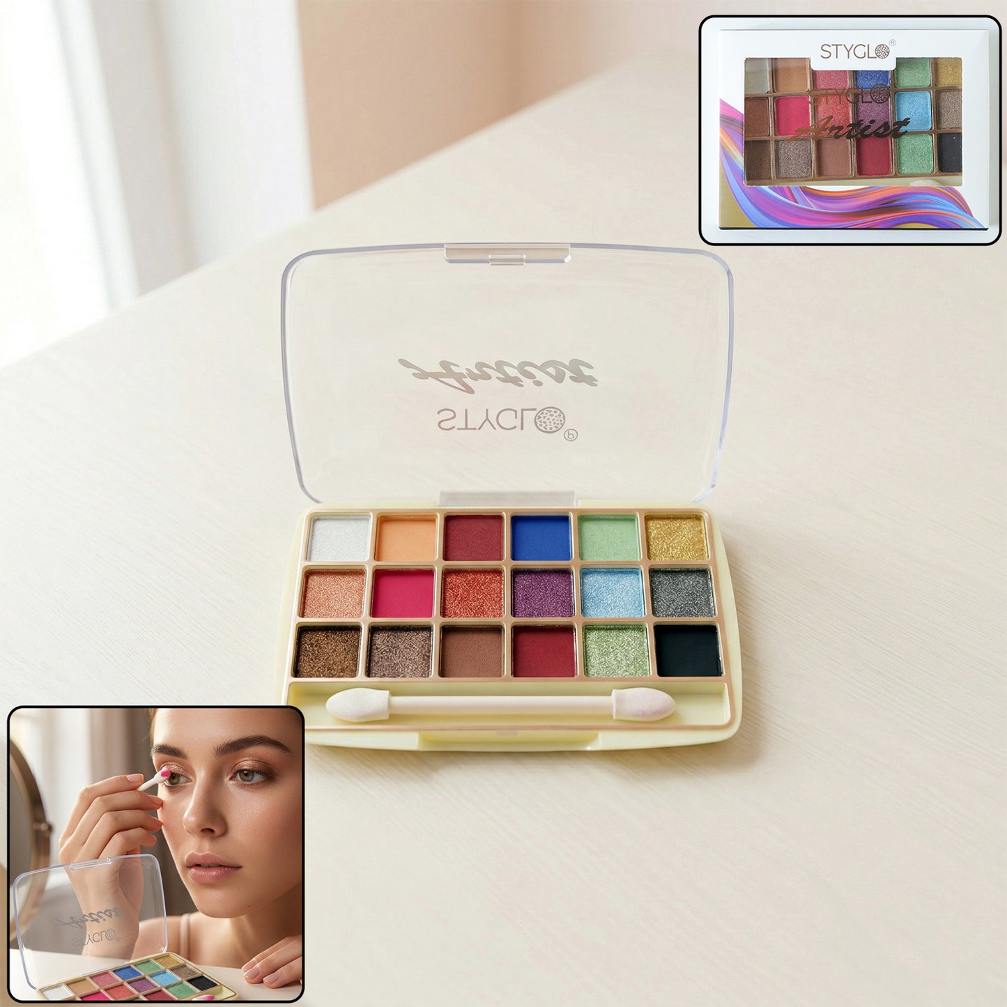 18 Color Eyeshadow Makeup Palette 1 Pc