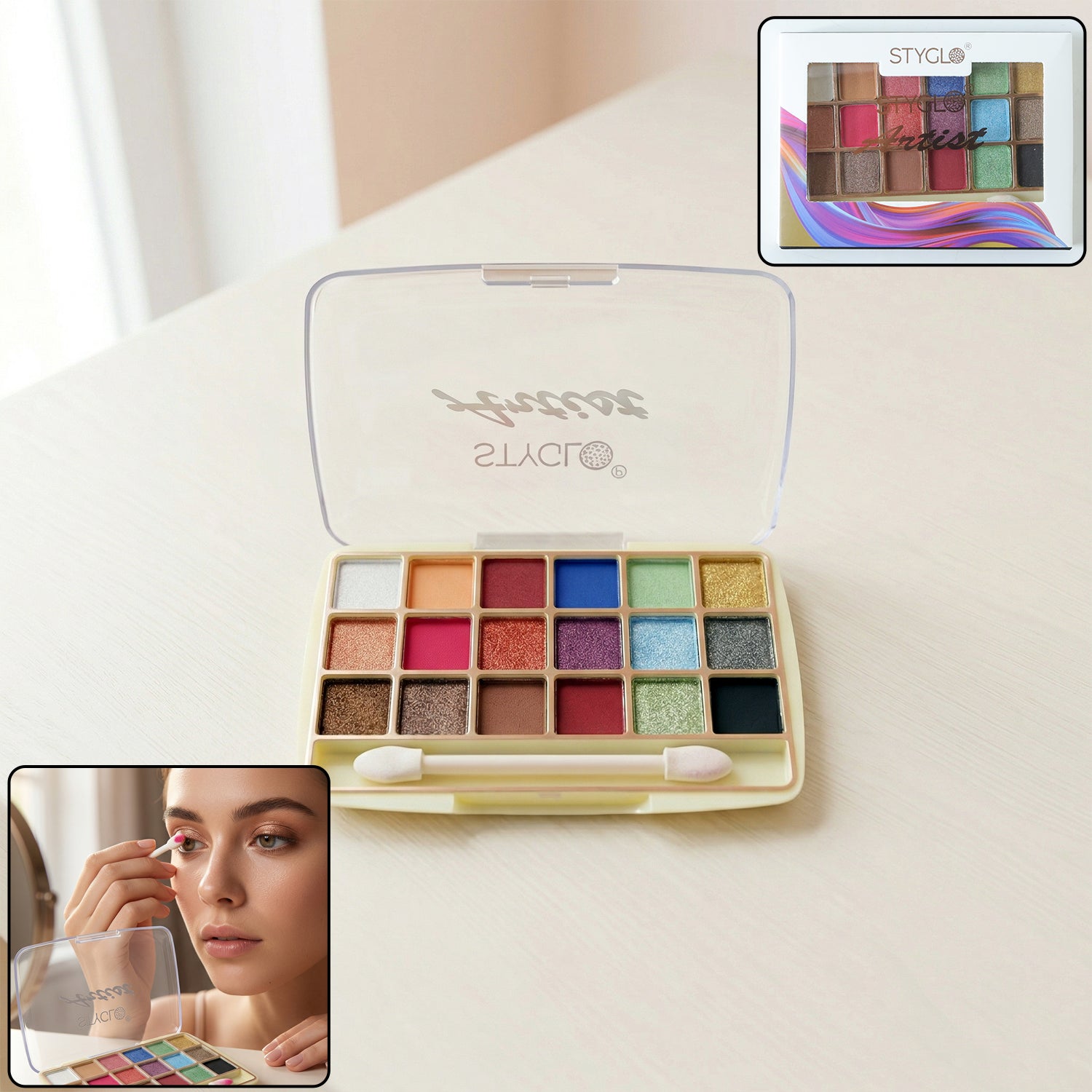 18 Color Eyeshadow Makeup Palette 1 Pc