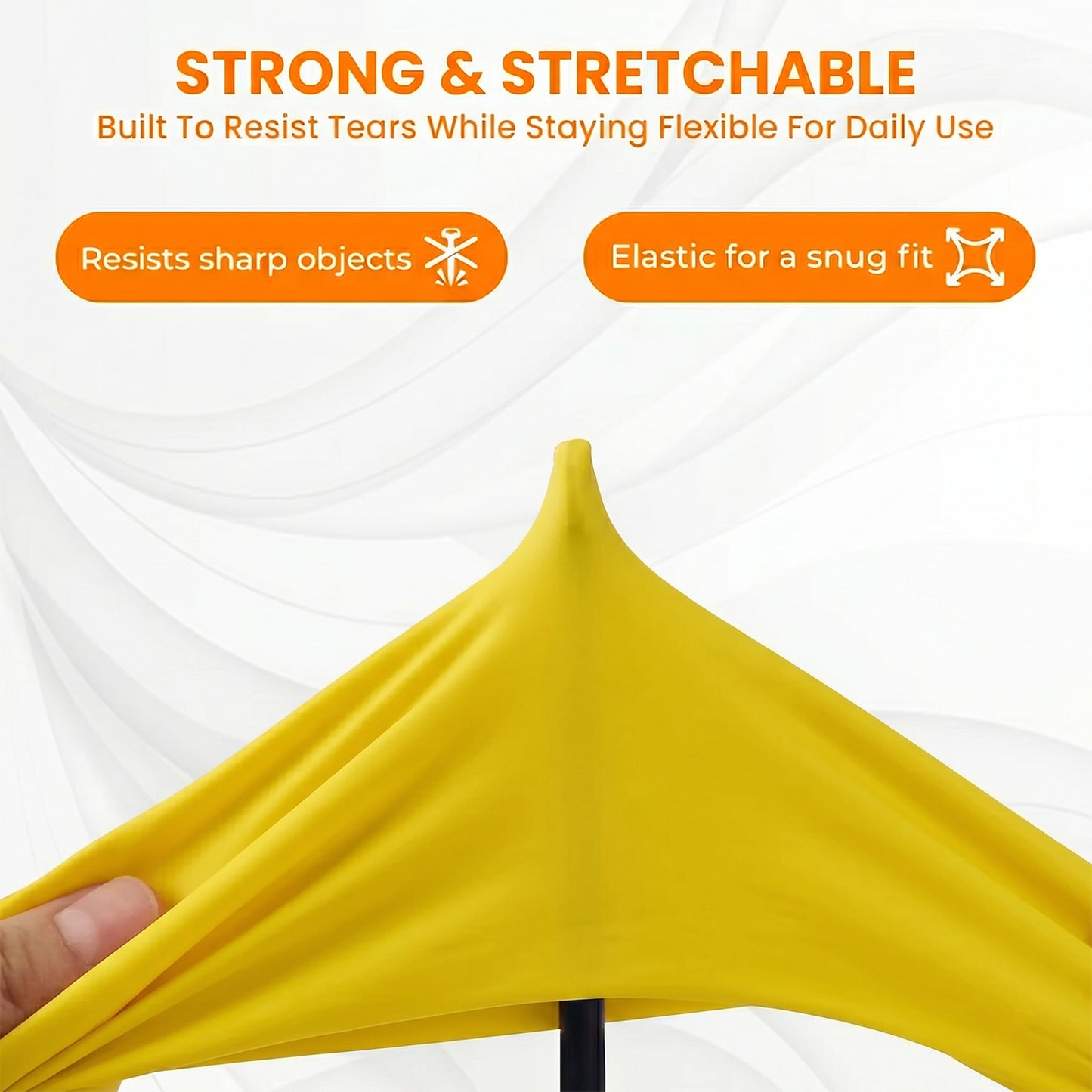 Large Victor Yellow Cleaning Rubber Gloves Reusable Kitchen Dishwash (1 Pair)