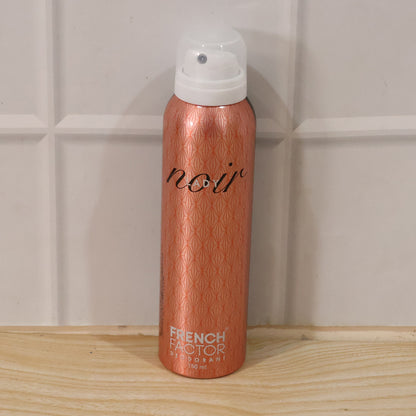 French Factor Lady Noir Deodorant Body Spray (1 Pc 150 Ml)