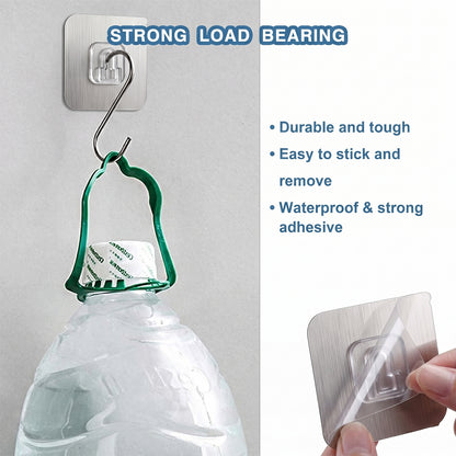 Heavy Duty Self Adhesive Utility Wall Hook (1 Pc)
