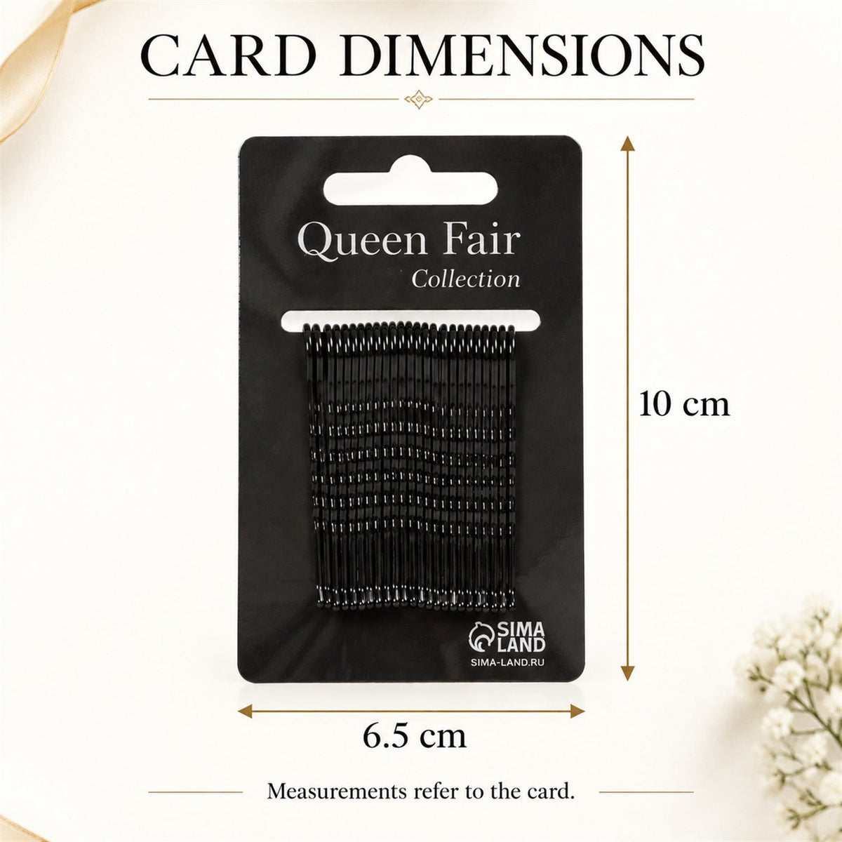Set of 25 Wukusy metal bobby hair pins with wavy grip and rounded tips, ideal for everyday hair styling and secure hold.
