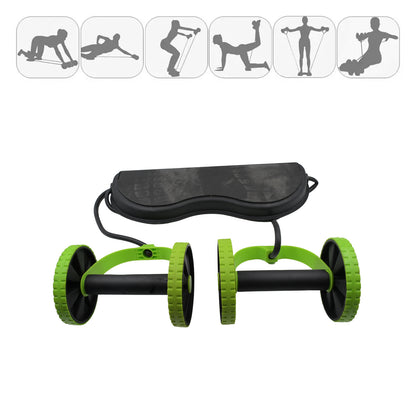 7246 Professional Fitness Imported Ab Builder Ab Care Xtreme Fitness  Resistance Exerciser Resistance Tube Ab Slimmer Rope Exerciser Body Building Home Gym Trainer For Both Men  Women (1 Pc)