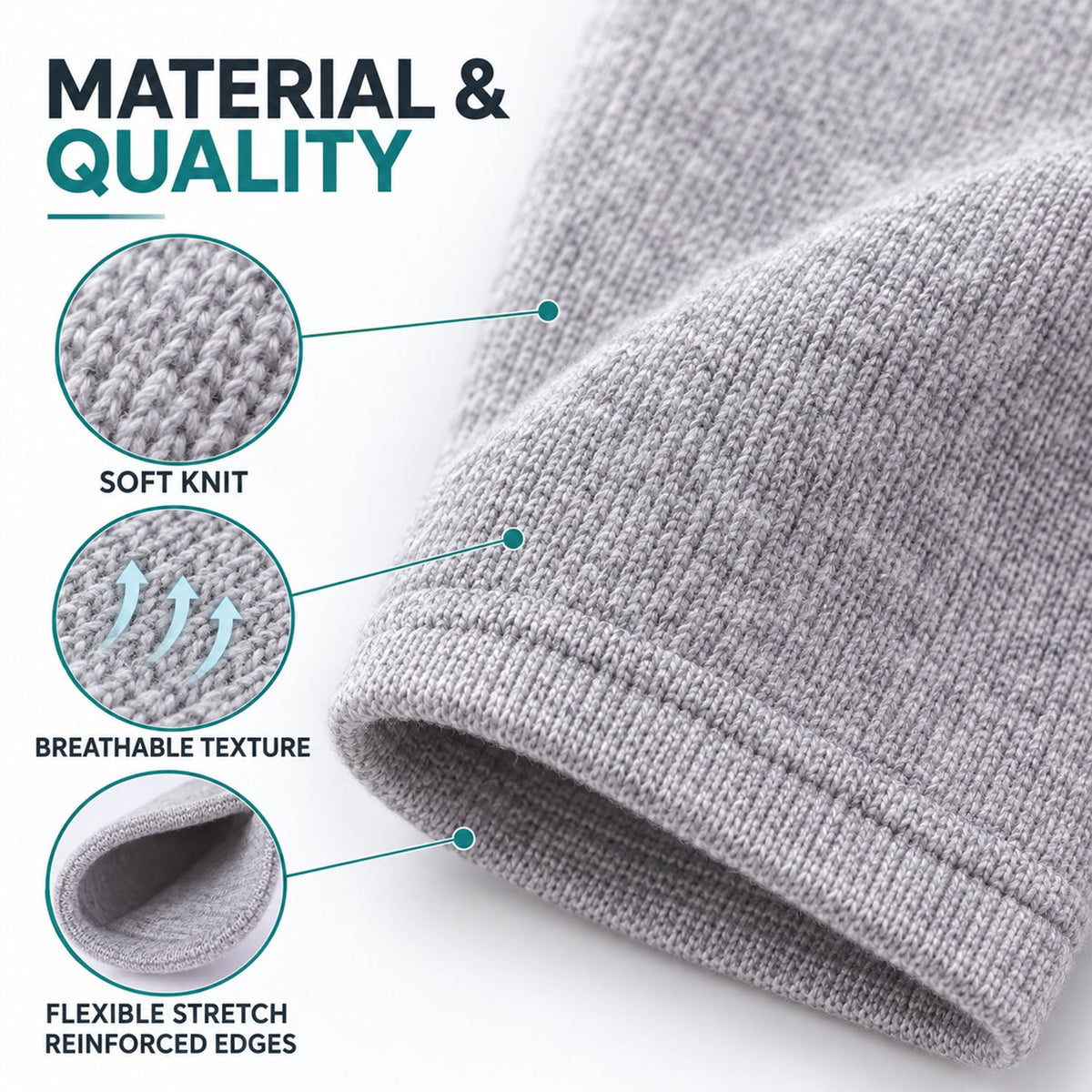 Wukusy soft stretchable open toe ankle support sleeve for daily comfort, shown on a foot in a neutral setting.