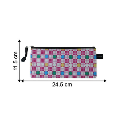 Pencil Zipper Pouch  Spacious  Vibrant Stationery Organizer