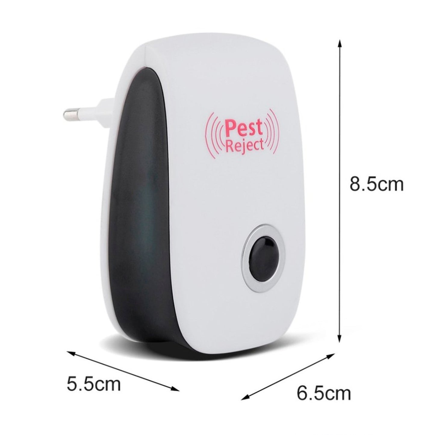 6035 Ultrasonic Pest Repeller To Repel Rats Cockroach Mosquito Home Pest  Rodent