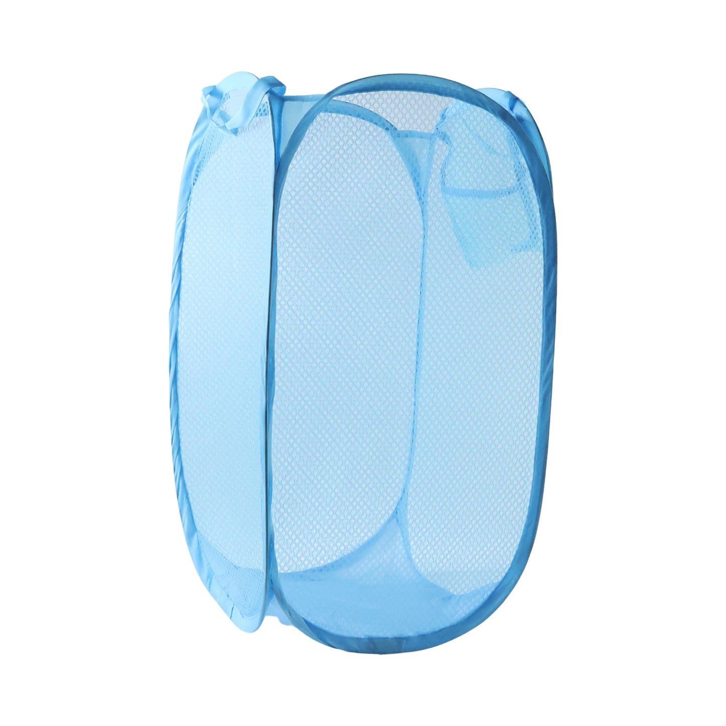 Large Mesh Pop Up Laundry Basket Clothes Storage Hamper (1 Pc 54x30cm)