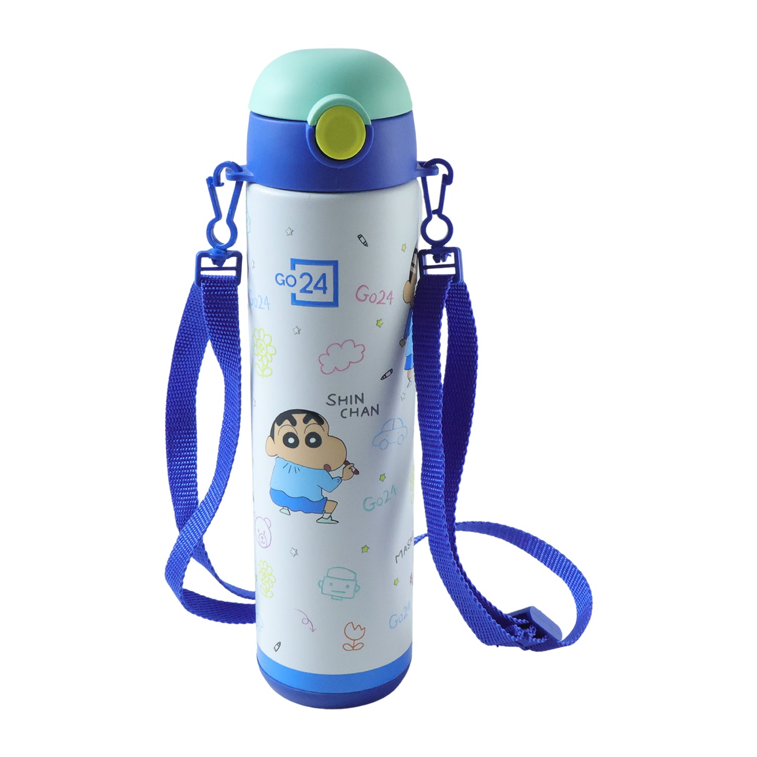 Pexpo Kids School Stainless Steel Water Bottle 500 Ml Approx (1 Pc)