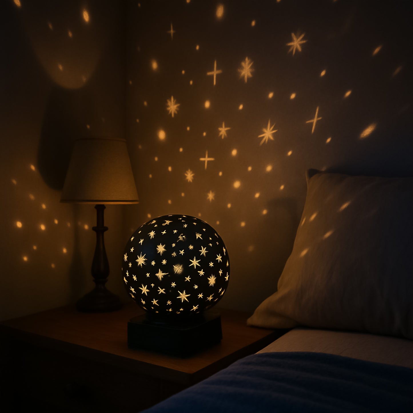 Starry Sky Projector Night Lamp (1 Pc)