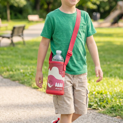 Water Bottle Carrier  Adjustable  Hands-free For Active Use