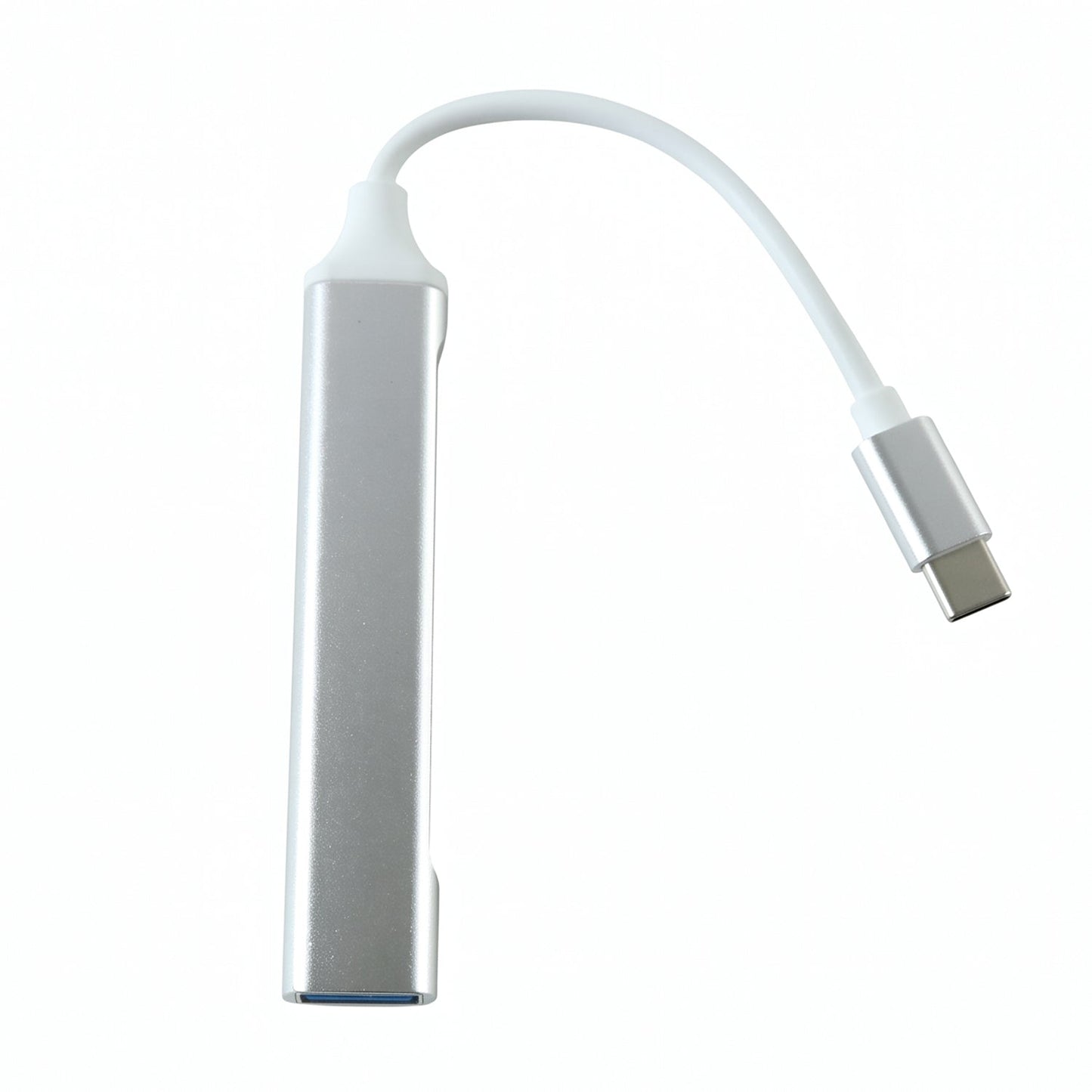 Type C To Four Port Usb Hub Multi Interface Adapter For Laptop And Phone (1 Pc)