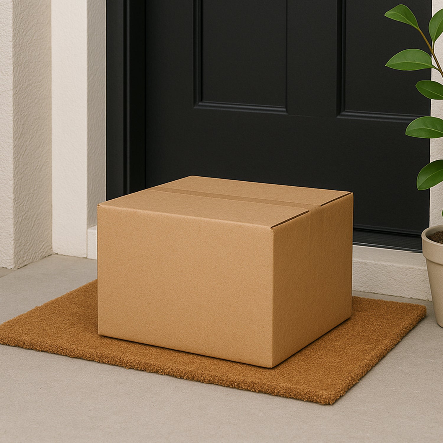 Heavy-duty Brown Box For Product Packing ( 8x20x20 Cm  1 Pc)