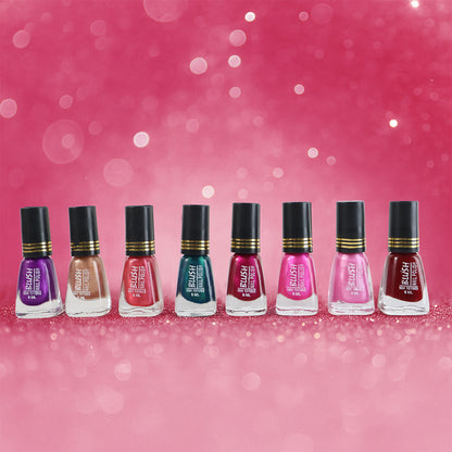 Blush Dark Mini Nail Polish (Mix Color  6 Ml  1 Pc)