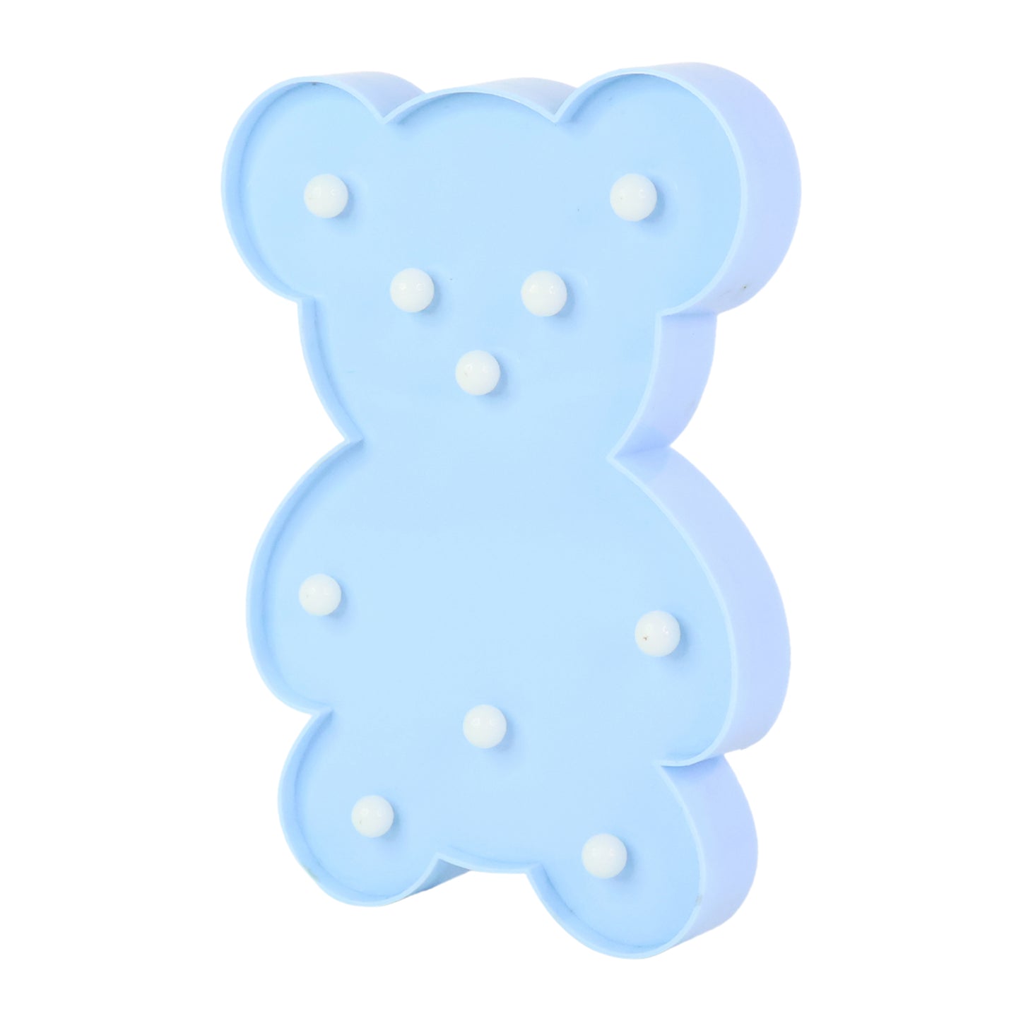 Teddy Bear Shape Led Decorative Night Light (1 Pc)