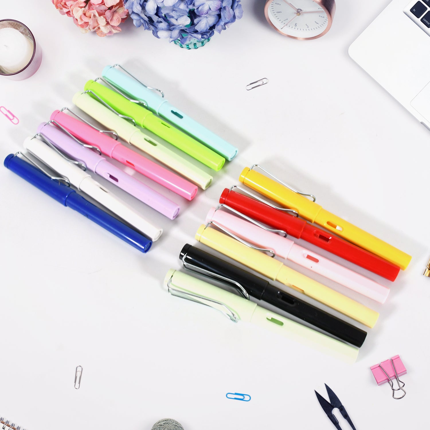 Wukusy 2-in-1 everlasting reusable pencil with replaceable head and eraser, ideal for kids' drawing and office stationary.