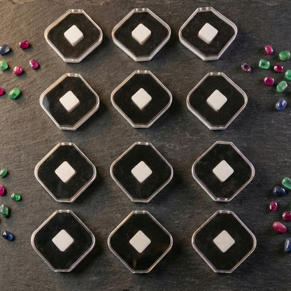 Jewellery Display Storage Box For Rings Earrings  Small Items (12 Pc)