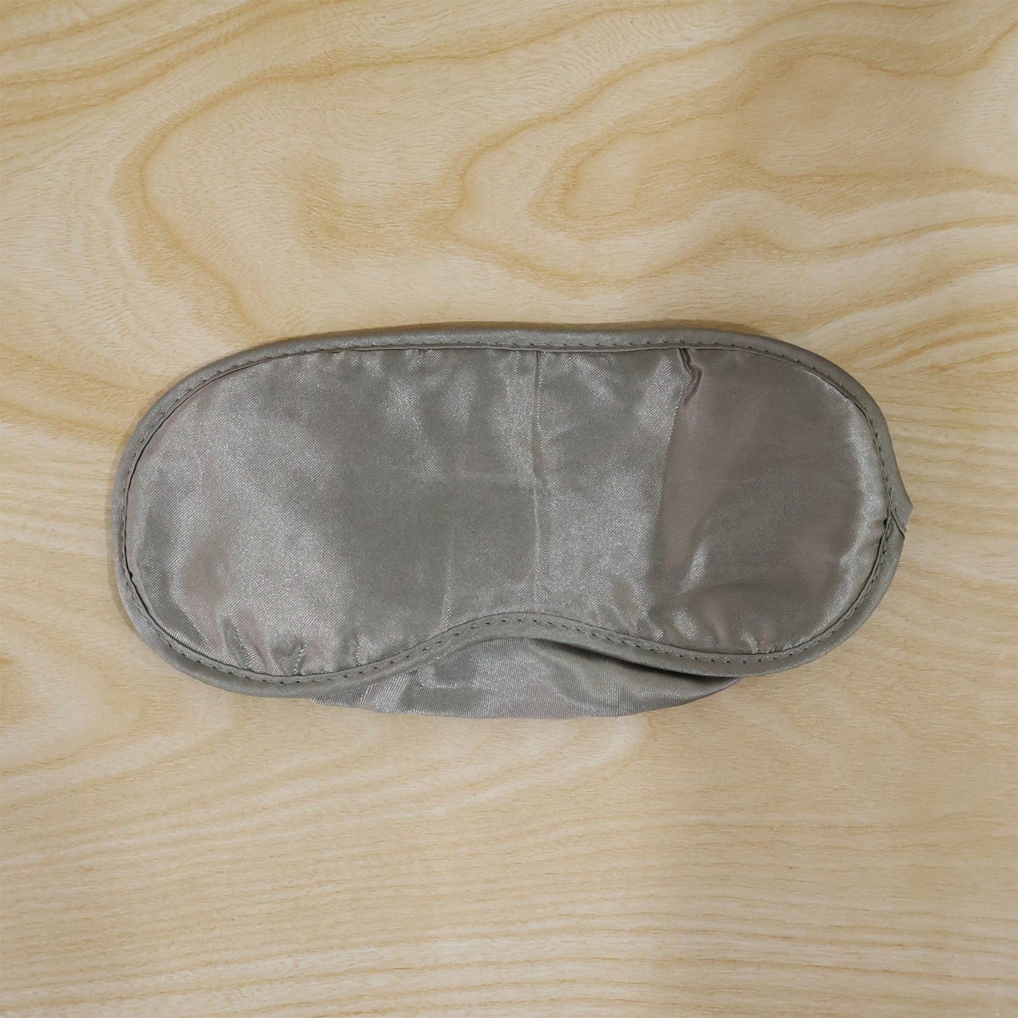 Soft Satin Sleeping Eye Mask With Elastic Strap For Travel And Relaxation (1 Pc)