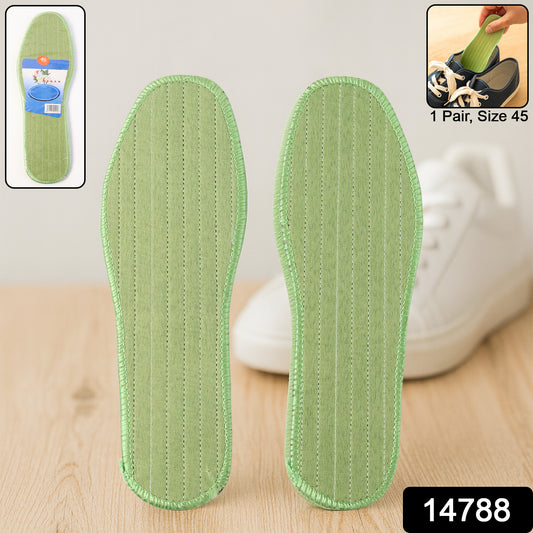 Premium Comfort Shoe Insoles For Daily Foot Support Size 45 (1 Pair  Mix Design)