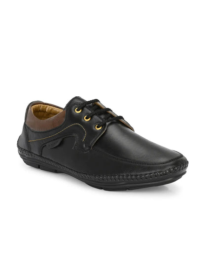Black Lightweight Comfort Summer Trendy Premium Stylish Sneakers For Men: Size-6