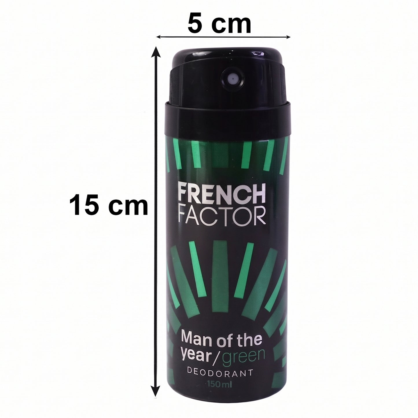 French Factor Man Of The Year Green Body Spray (1 Pc 150 Ml)