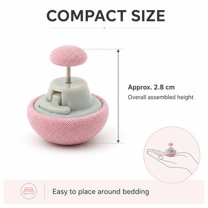 Soft Duvet Fastener Buttons Fabric Covered Bedding Locking Clips Set (30 Pc Set)