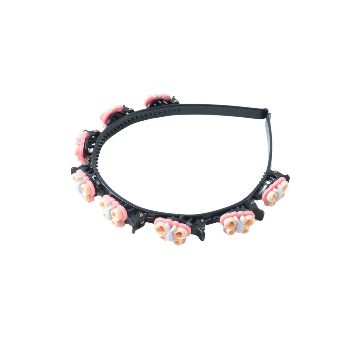 Decorative Floral Beaded Hairband For Women  Girls (1 Pc Mix Design)