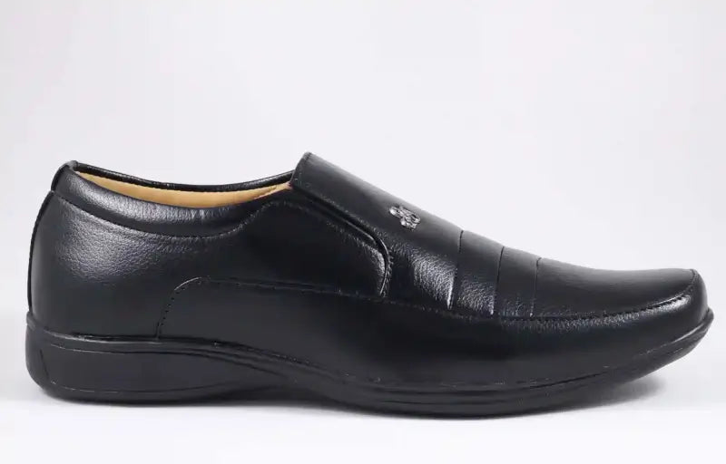 Latest Trendy Men Formal Shoes|Black Moccasin Shoes|Office Shoes For Men's & Boys-MOCCASIN02-BLK