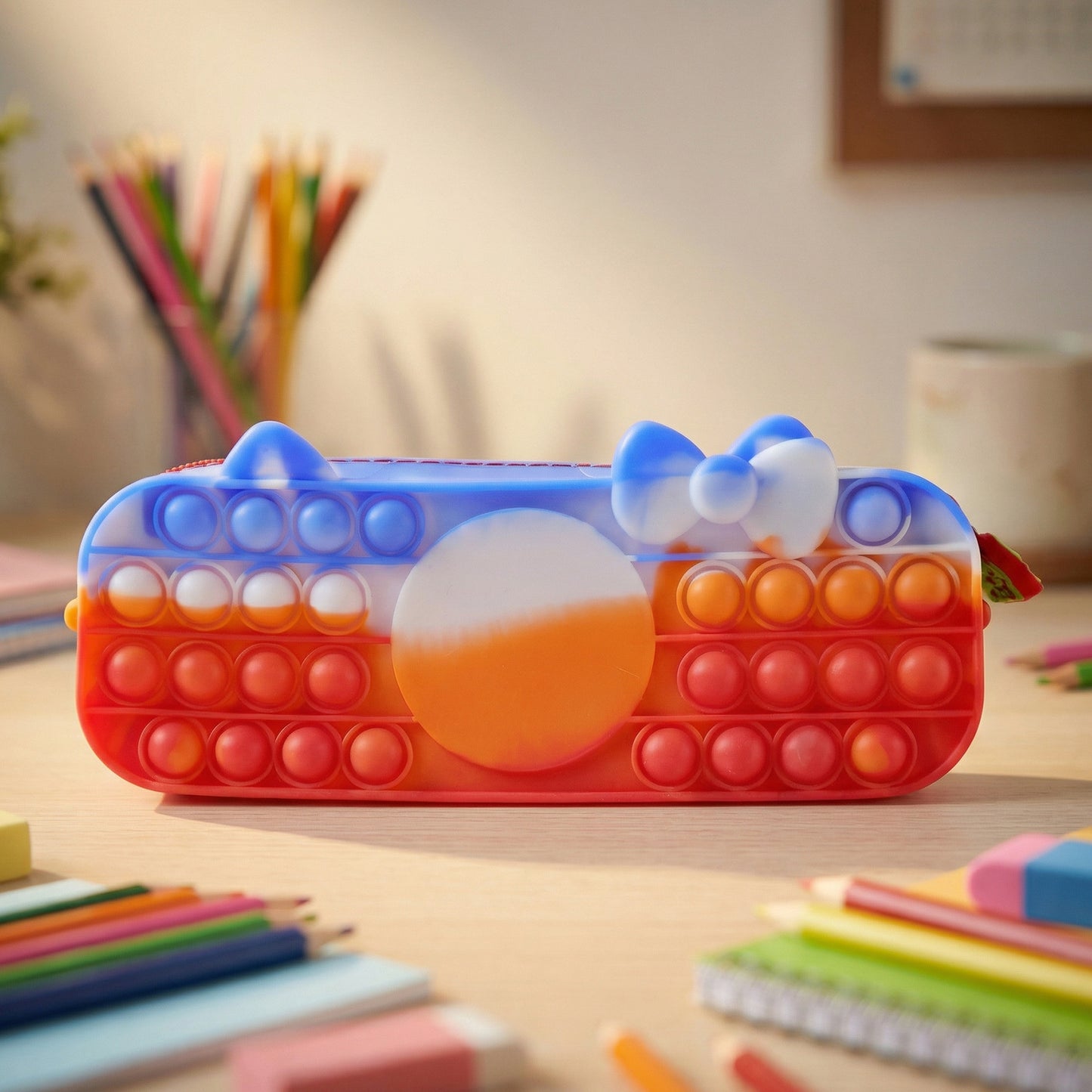 Multifunction Pop It Pencil Pouch (1 Pc)