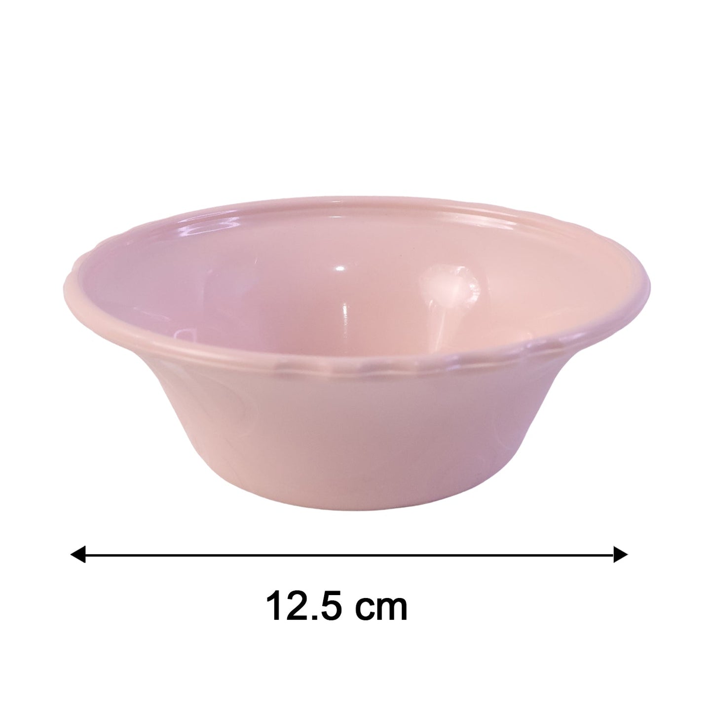 Plastic Serving Bowl Set Multicolour Unbreakable Kitchen Bowls (6 Pc Set)