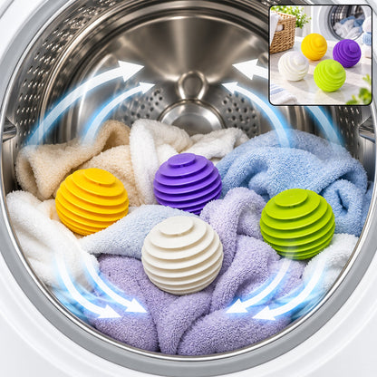 Reusable Plastic Laundry Washing Balls For Better Fabric Care And Faster Drying
