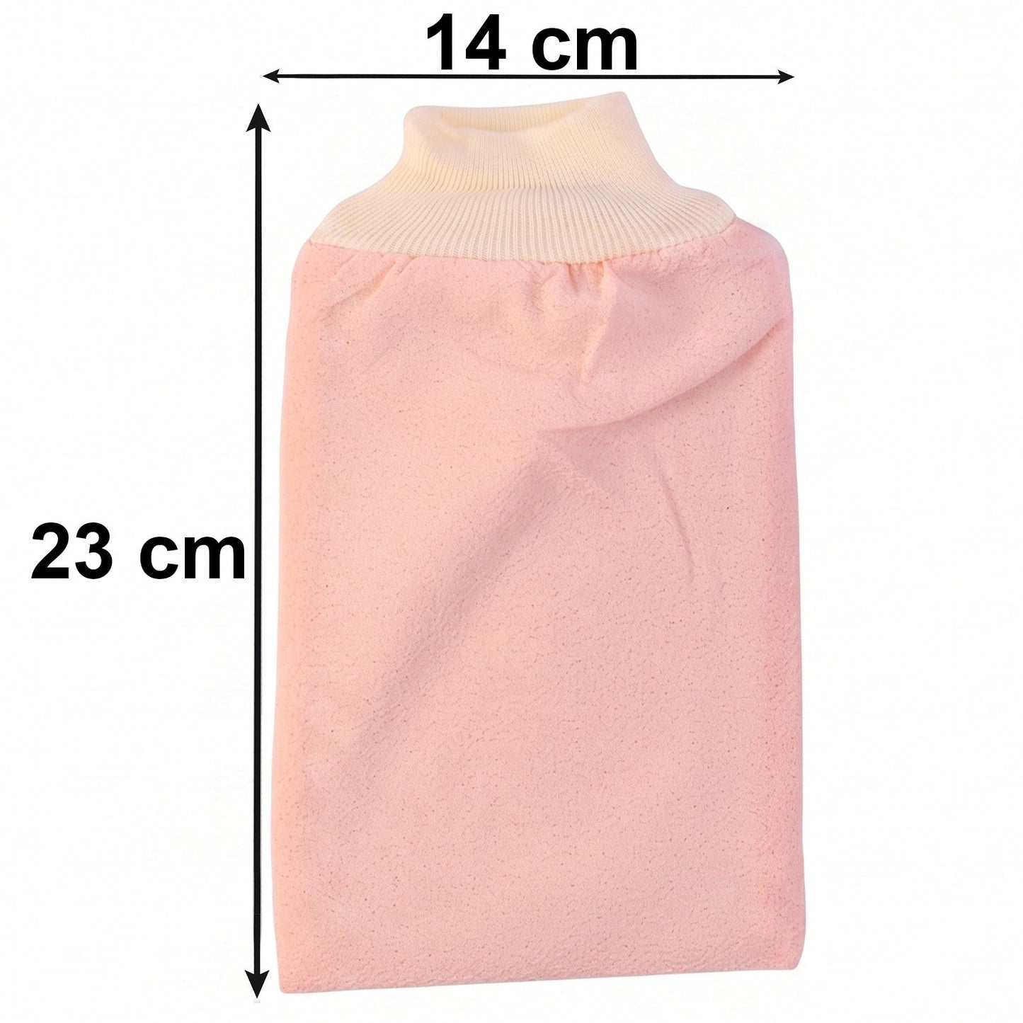 Soft Exfoliating Bath Scrub Glove Body Scrubber Shower Mitt For Skin (1 Pc)
