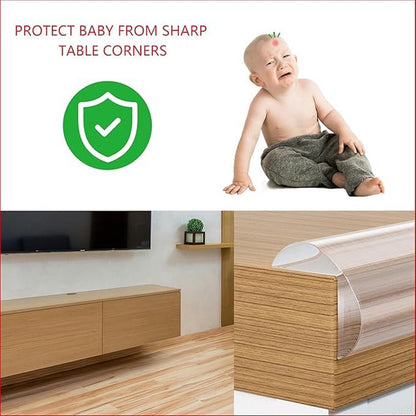 Soft Adhesive Edge Protector Strip 3 Meter Furniture Baby Safety Guard (1 Pc)