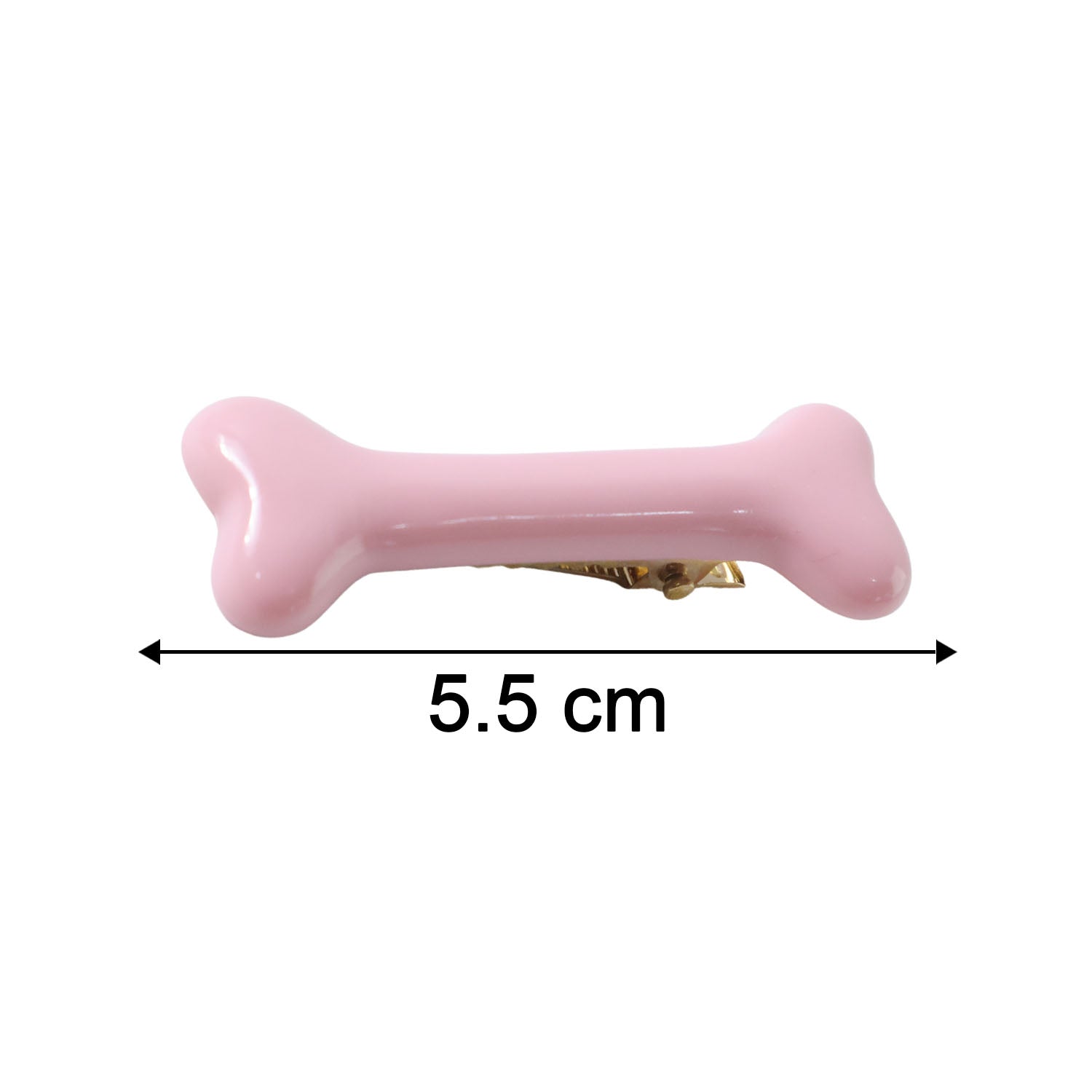 Set of four cute food-shaped hair clips by Wukusy, featuring playful designs like fruit and snack shapes for kids.