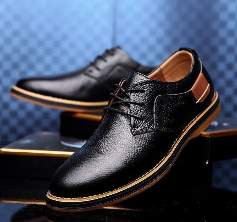 Mens Derby Semi Formal Black - Size = 8