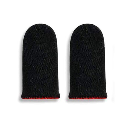 Wukusy thumb and finger sleeve for mobile gaming, designed for PUBG, Free Fire, and COD, shown in a single pair on a white background.