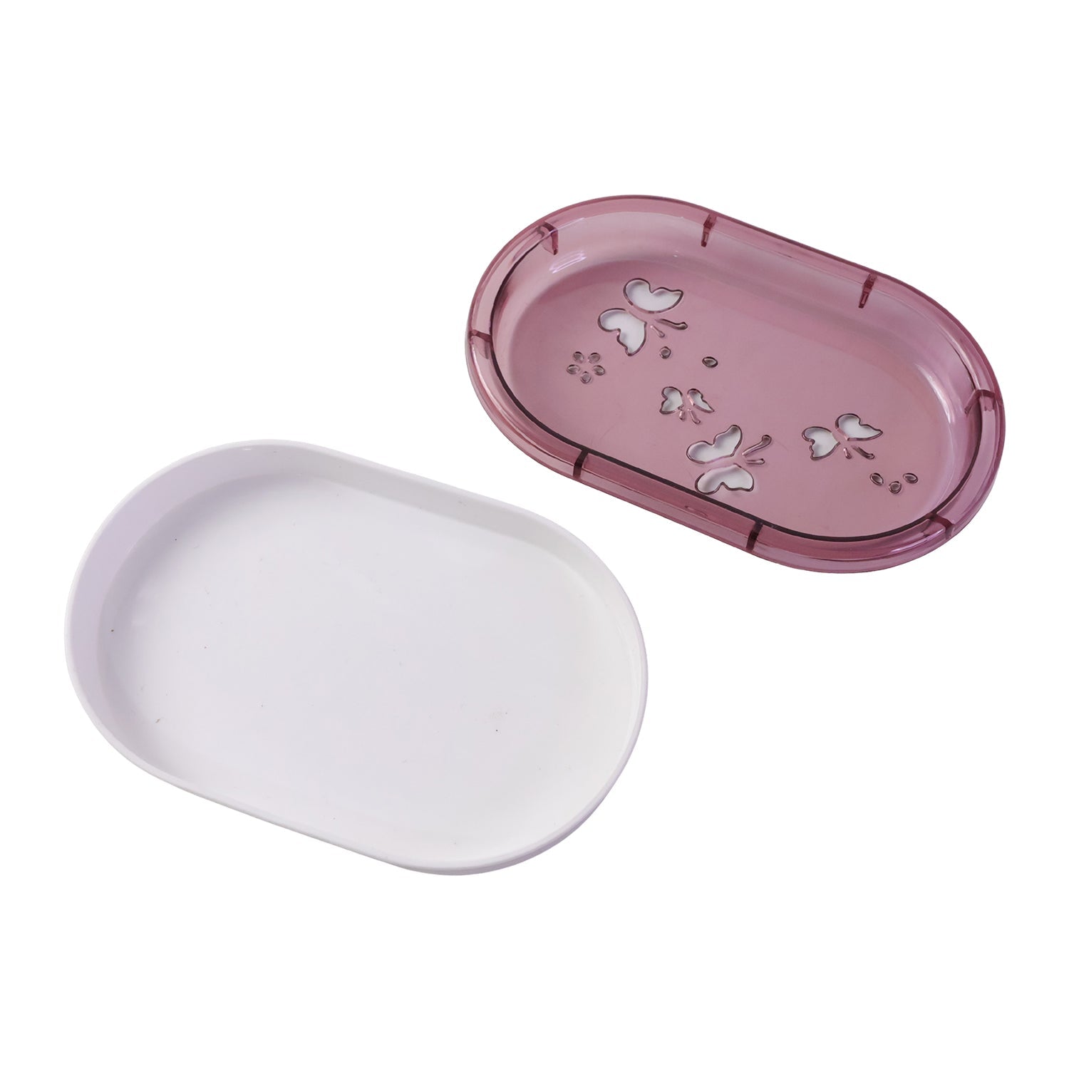 Travel Plastic Soap Case With Lid For Bathroom Home And Toiletry Kit Bag (1 Pc)