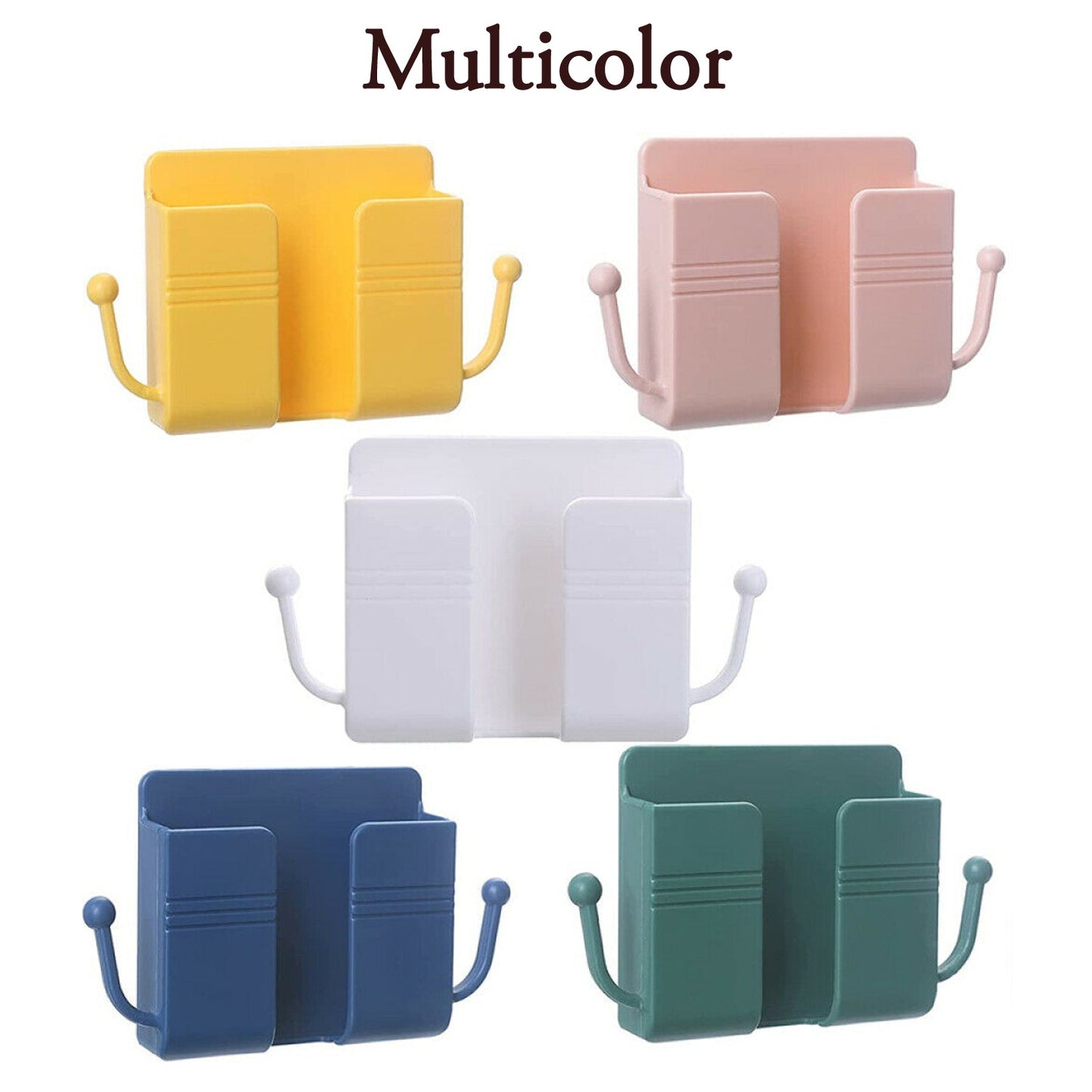 Wukusy wallmount mobile stand with hook for hanging clothes or items, suitable for household and various support purposes.