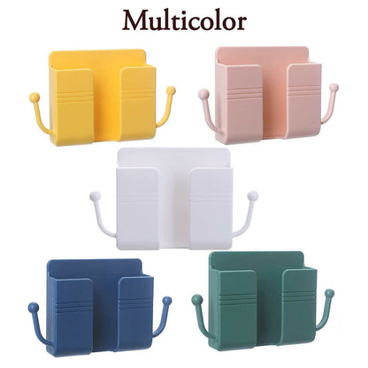 Wukusy wallmount mobile stand with hook for hanging clothes or items, suitable for household and various support purposes.