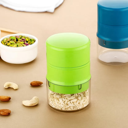 Wukusy dry fruit and vegetable slicer and cutter showing sharp blades for slicing fruits and vegetables efficiently.