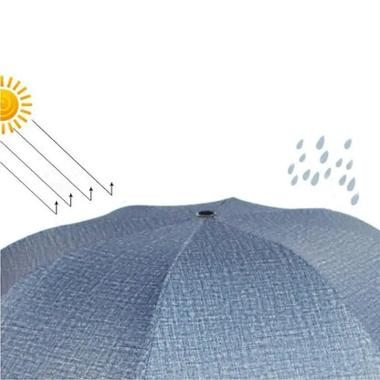 3 Fold Umbrella Summer Sun and Rain Protection Foldable Cute Umbrella UV Protection Rain Sun Umbrella Travel Accessories Umbrella for Children, Girls, and Boys 1 Pc With Zip Case