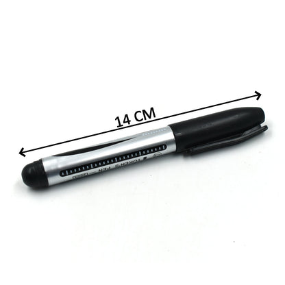 Wukusy 9018 10-piece black marker set for school, college, and office use, ideal for writing and teaching in educational settings.