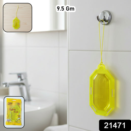 Hanging Gel Based Bathroom Air Freshener Citrus Gel (1 Pc 9.5 Gm)
