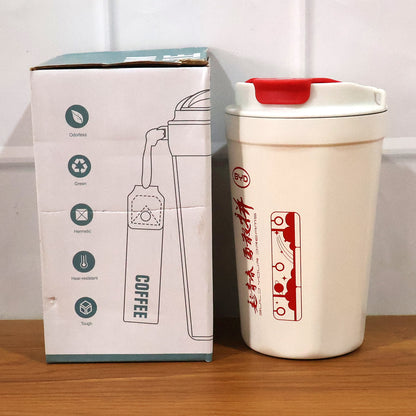 Vacuum Insulated Travel Mug Tumbler With Lid (500 Ml Approx)