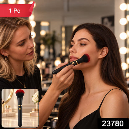 Usb Rechargeable Makeup Brush With Soft Bristles For Face Makeup Blending (1 Pc)