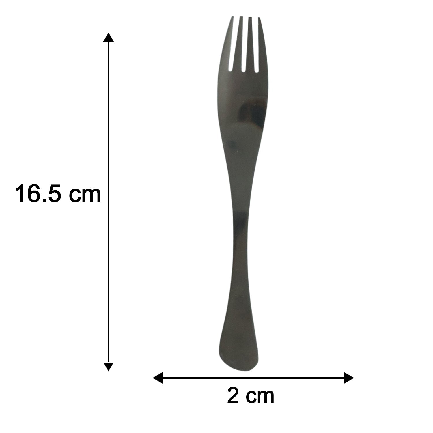 4-in-1 Portable Cutlery Set With Pouch Steel Spoon Fork And Chopsticks (1 Set)