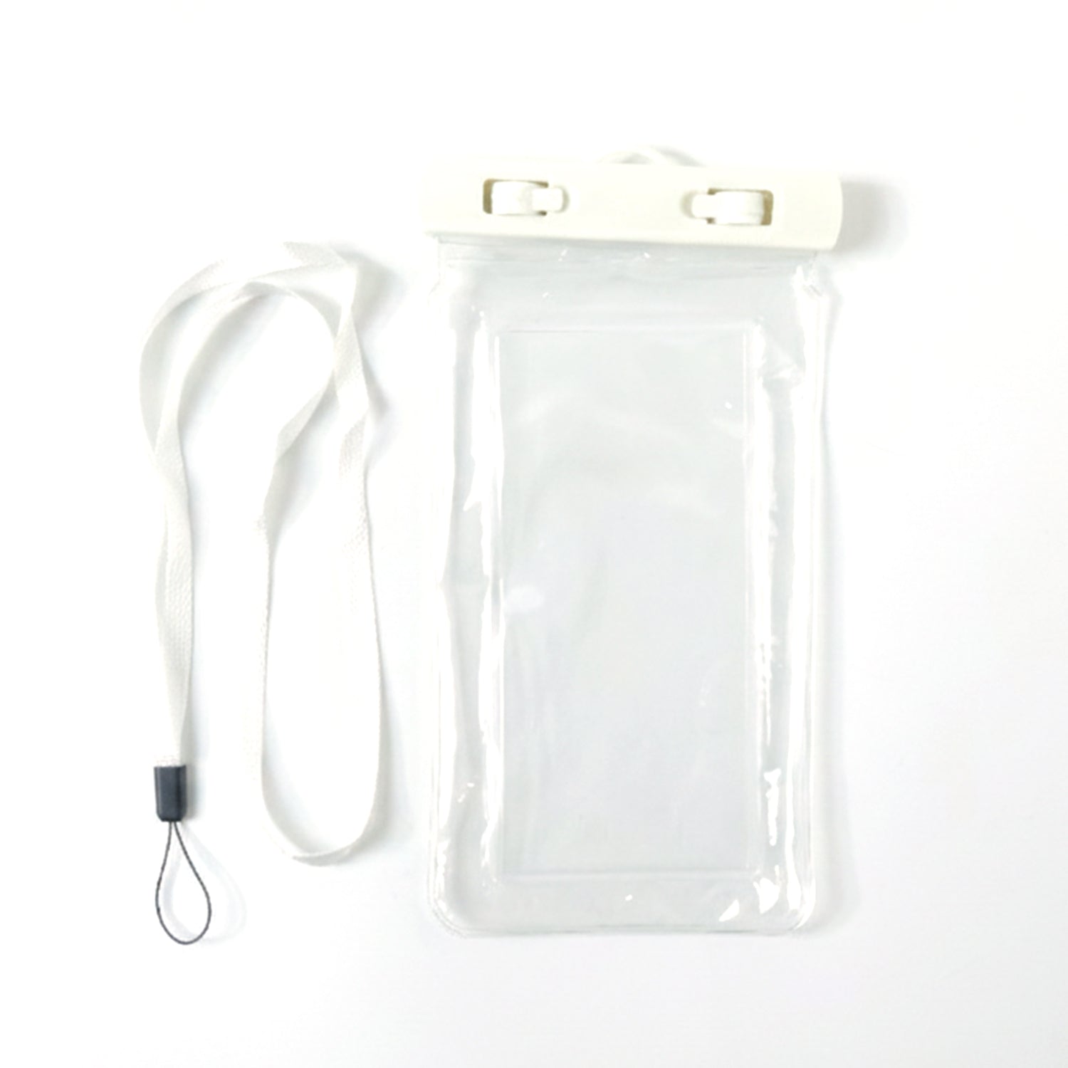 White Waterproof Phone Pouch Bag Mobile Cover (1 Pc)