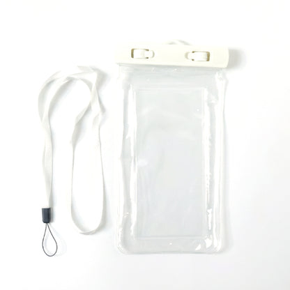 White Waterproof Phone Pouch Bag Mobile Cover (1 Pc)