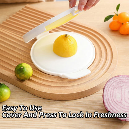 Round Food Saver Storage Container With Lid (1 Pc 18 X 15 Cm)