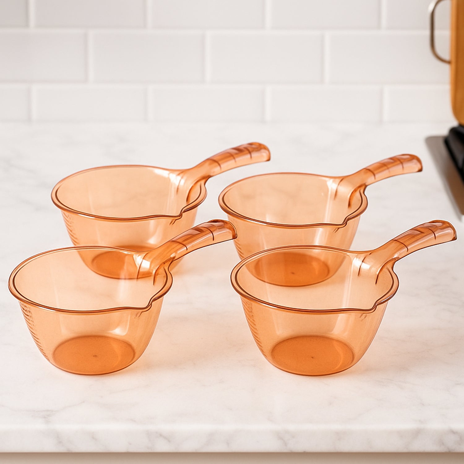 Multipurpose Kitchen Washing  Straining Bowl (1100 Ml  4 Pc)