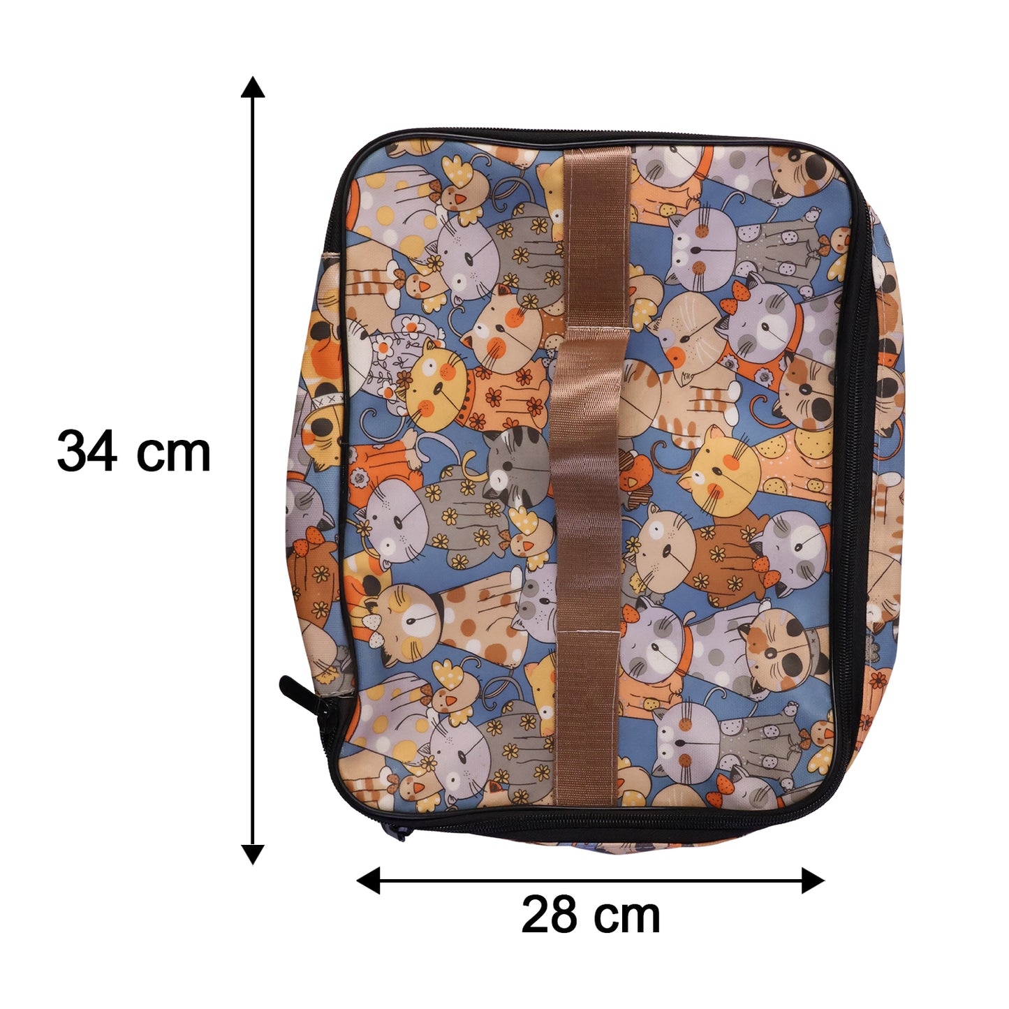Wukusy lightweight travel organizer bag with multiple compartments for compact storage and organization during travel.